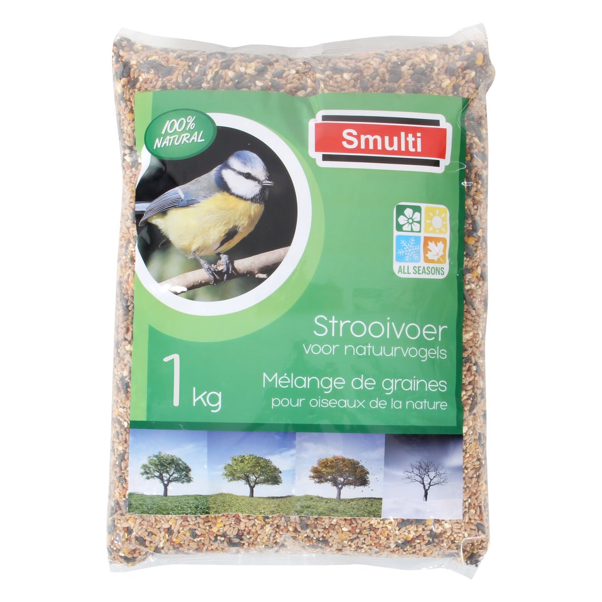 Strooivoer 1 kg Smulti Strooivoer 1 kg Smulti