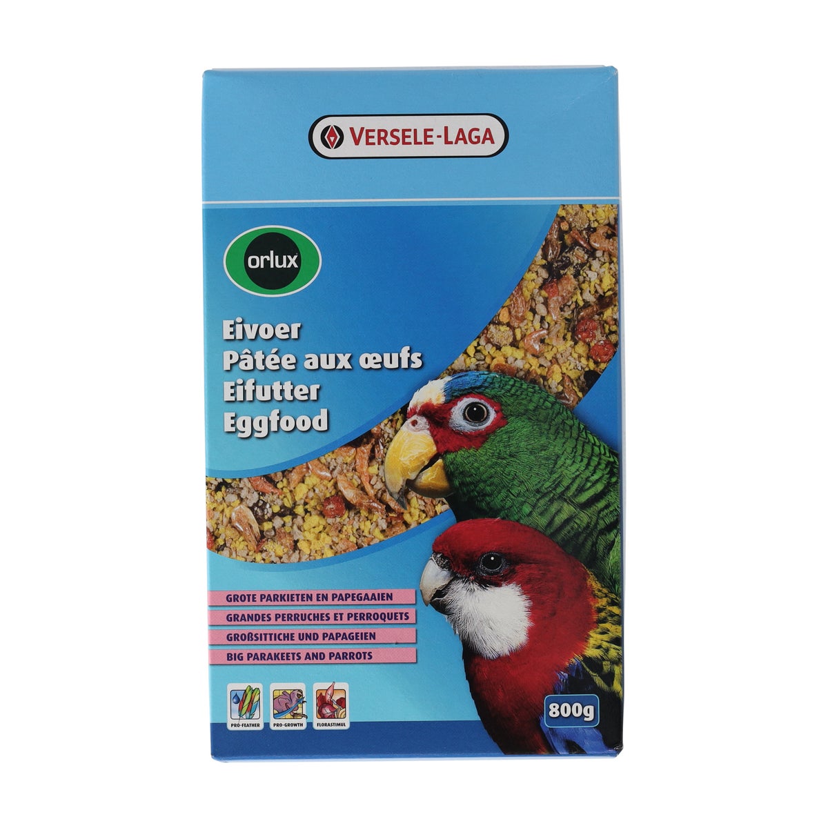 Eivoer voor papegaaien 800gr Orlux Eivoer voor papegaaien 800gr Orlux
