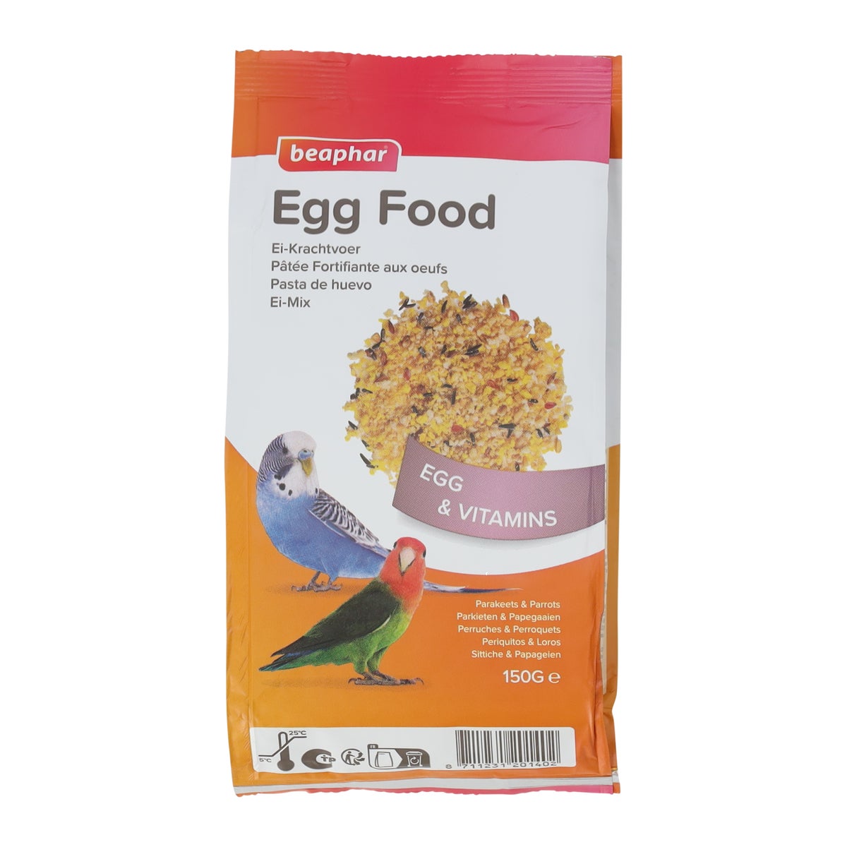 Eikrachtvoer parkiet 150 g Beaphar Eikrachtvoer parkiet 150 g Beaphar