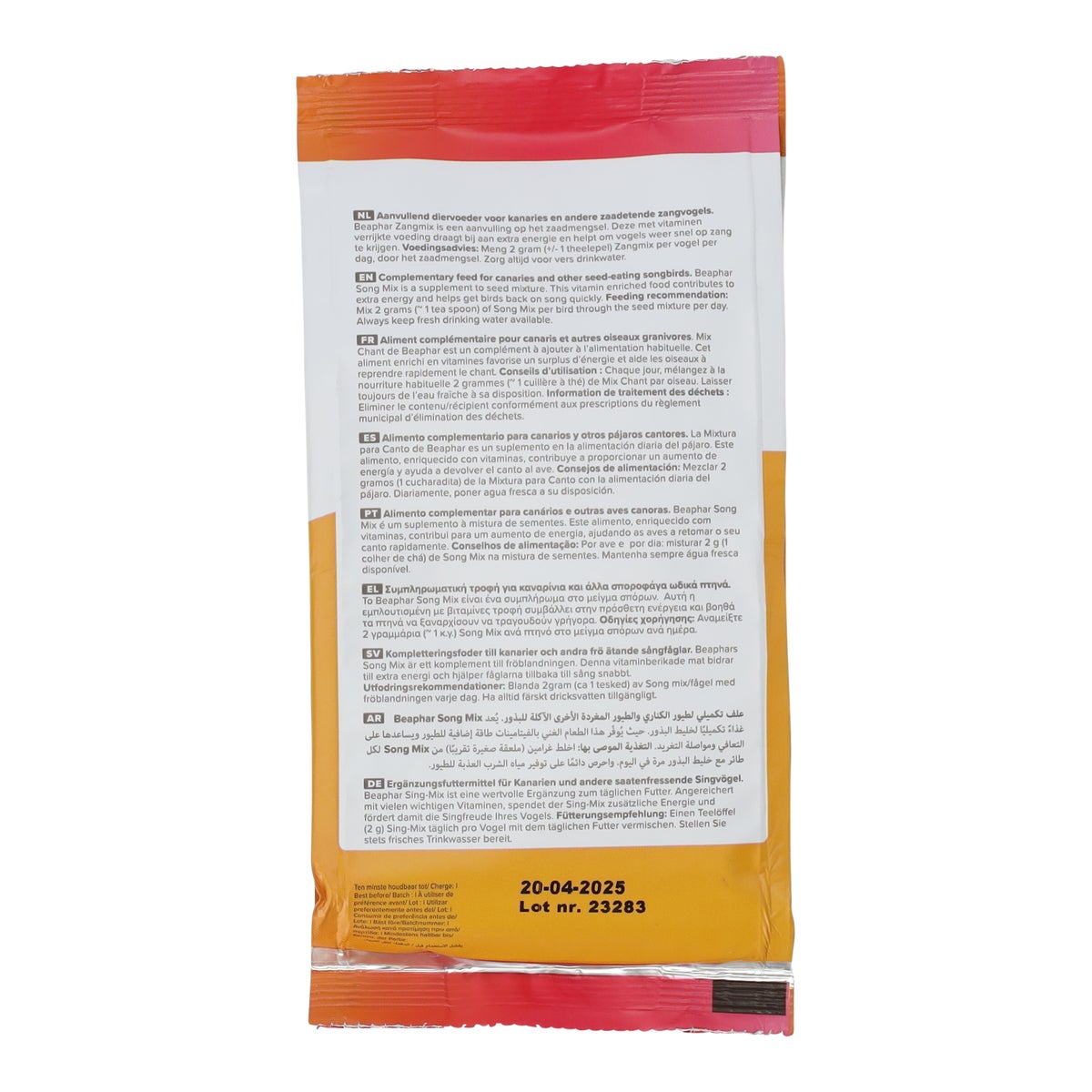 Zangmix kanarie 150 g Beaphar Zangmix kanarie 150 g Beaphar