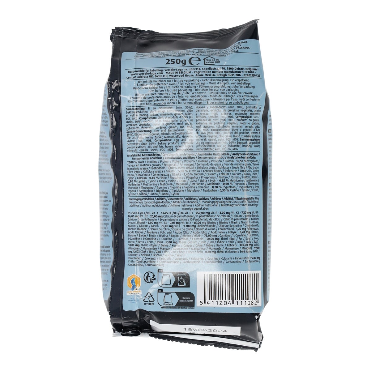 Eivoer nat rood gold 250 gr Eivoer nat rood gold 250 gr