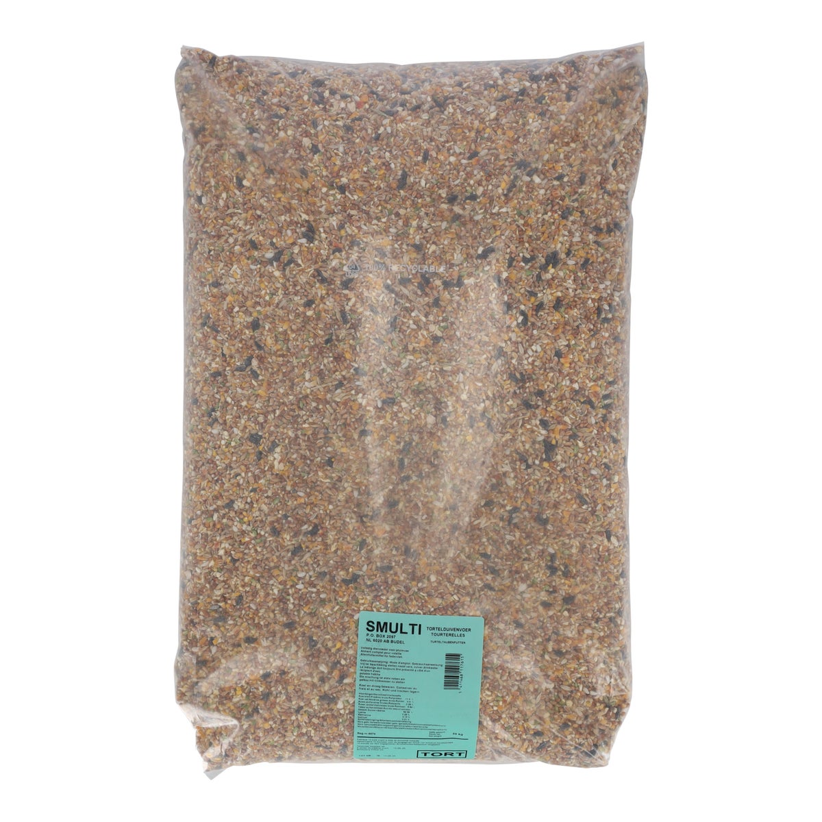Smulti tortelduivenvoer 20 kg Smulti tortelduivenvoer 20 kg