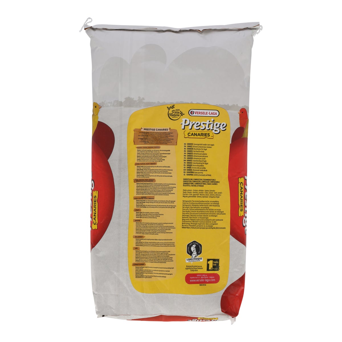 Voer voor kanaries 20kg Prestige Voer voor kanaries 20kg Prestige