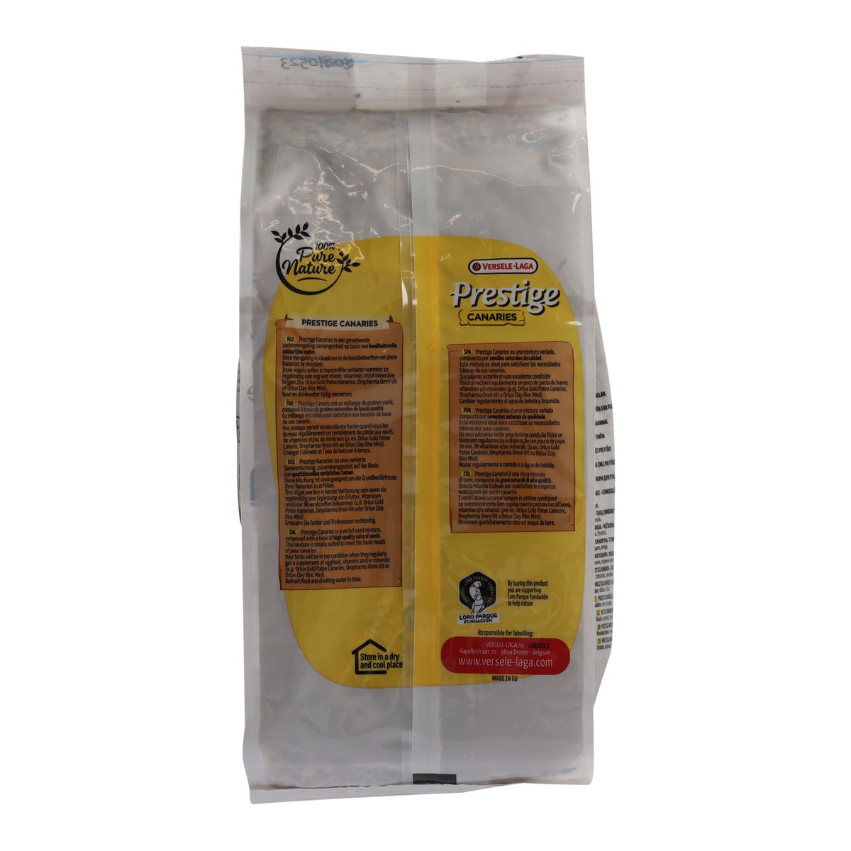 Voer voor kanaries 1kg Prestige Voer voor kanaries 1kg Prestige