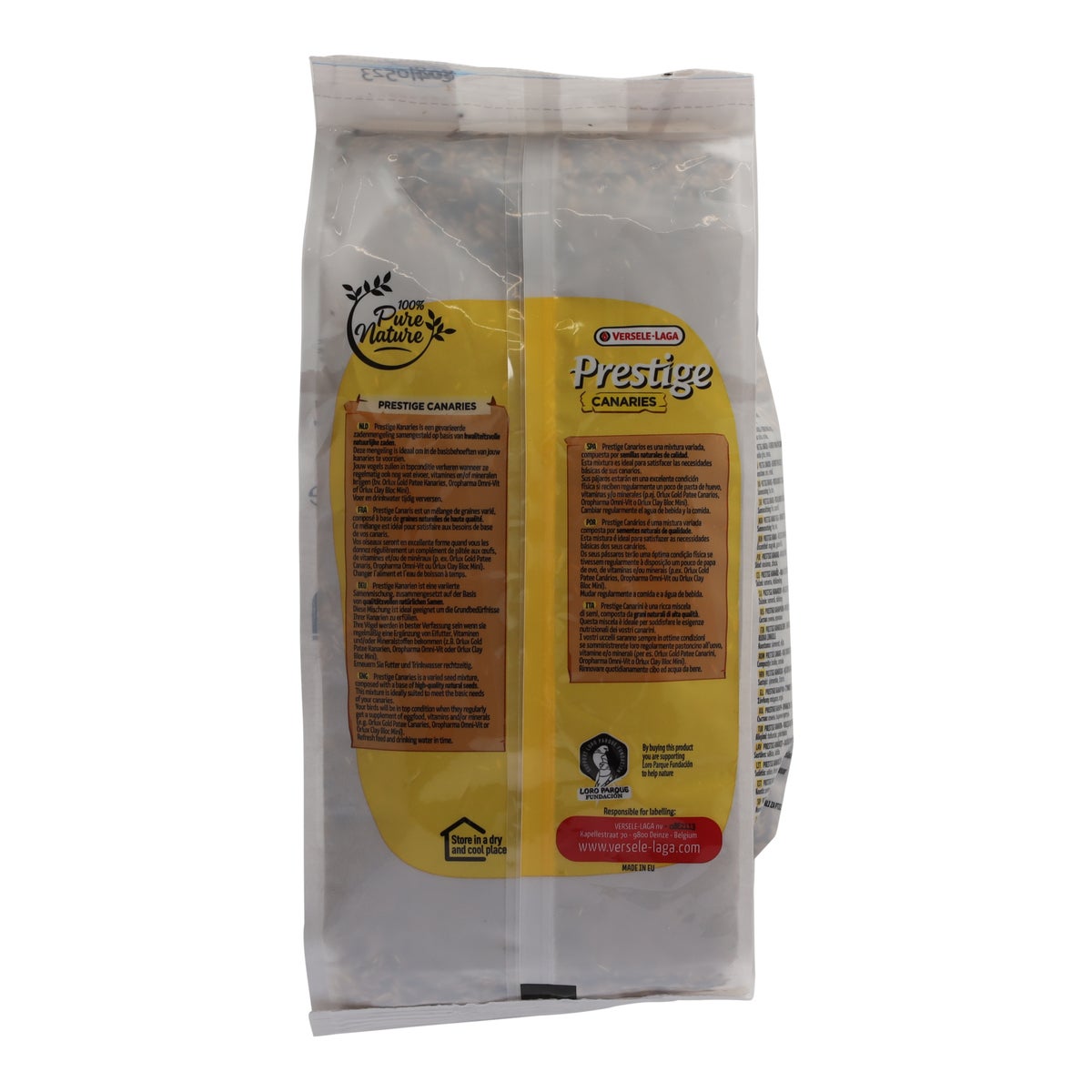 Voer voor kanaries 4 kg Prestige Voer voor kanaries 4 kg Prestige