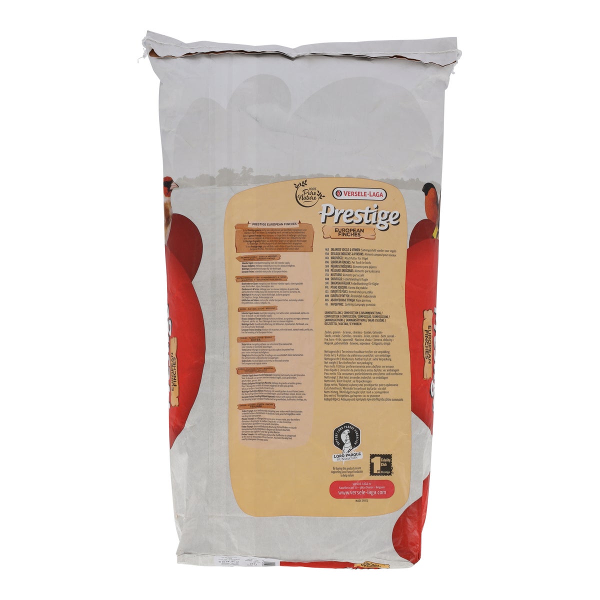 Voer voor inheemse vogels 20 kg Prestige Voer voor inheemse vogels 20 kg Prestige