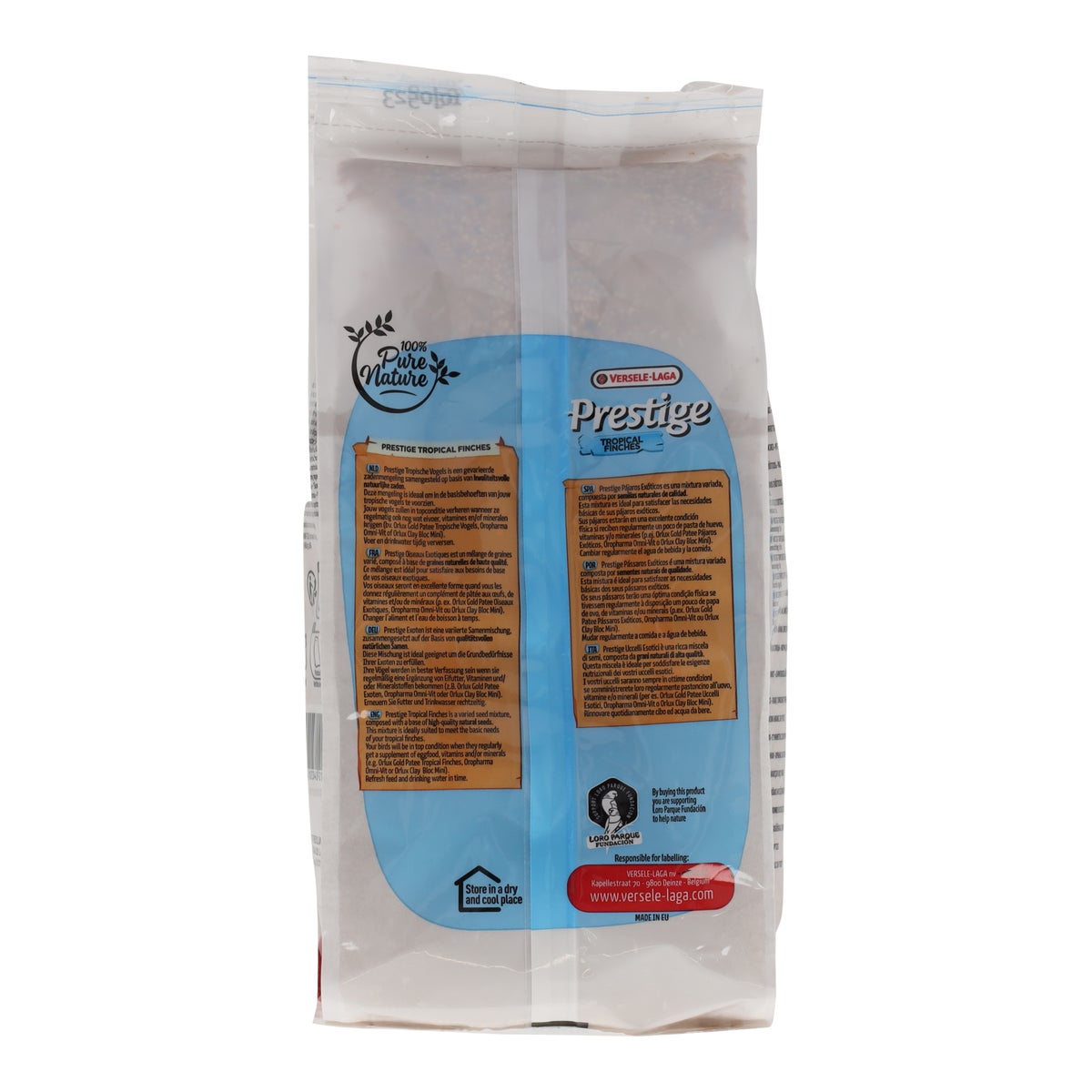 Voer voor tropische vogels 1kg Prestige Voer voor tropische vogels 1kg Prestige