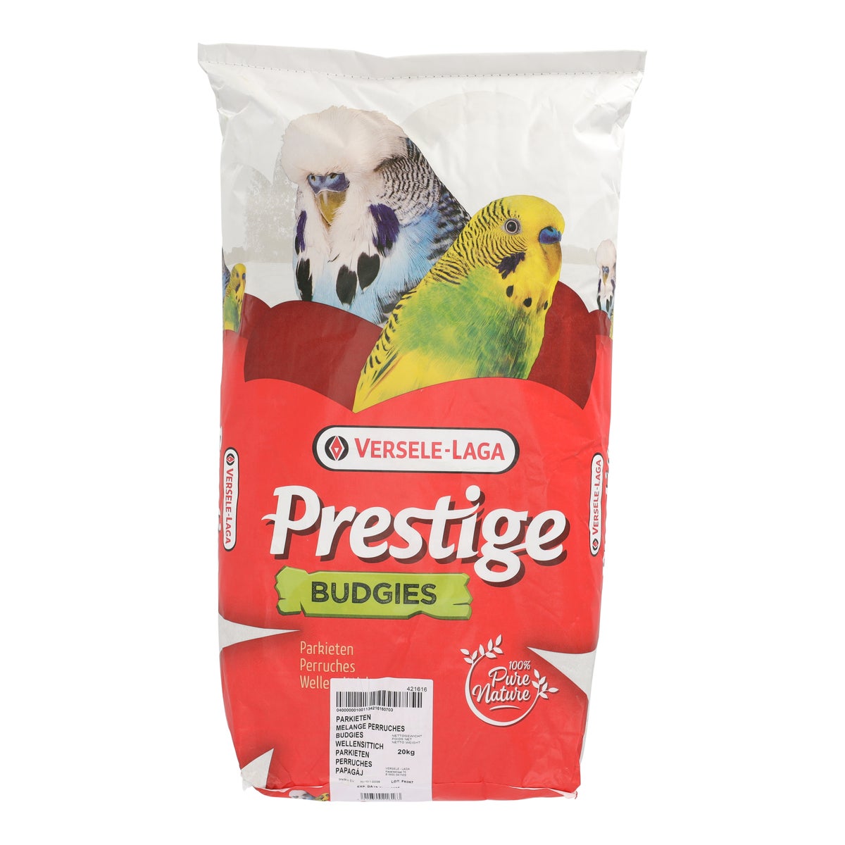 Voer voor parkieten 20 kg Prestige Voer voor parkieten 20 kg Prestige