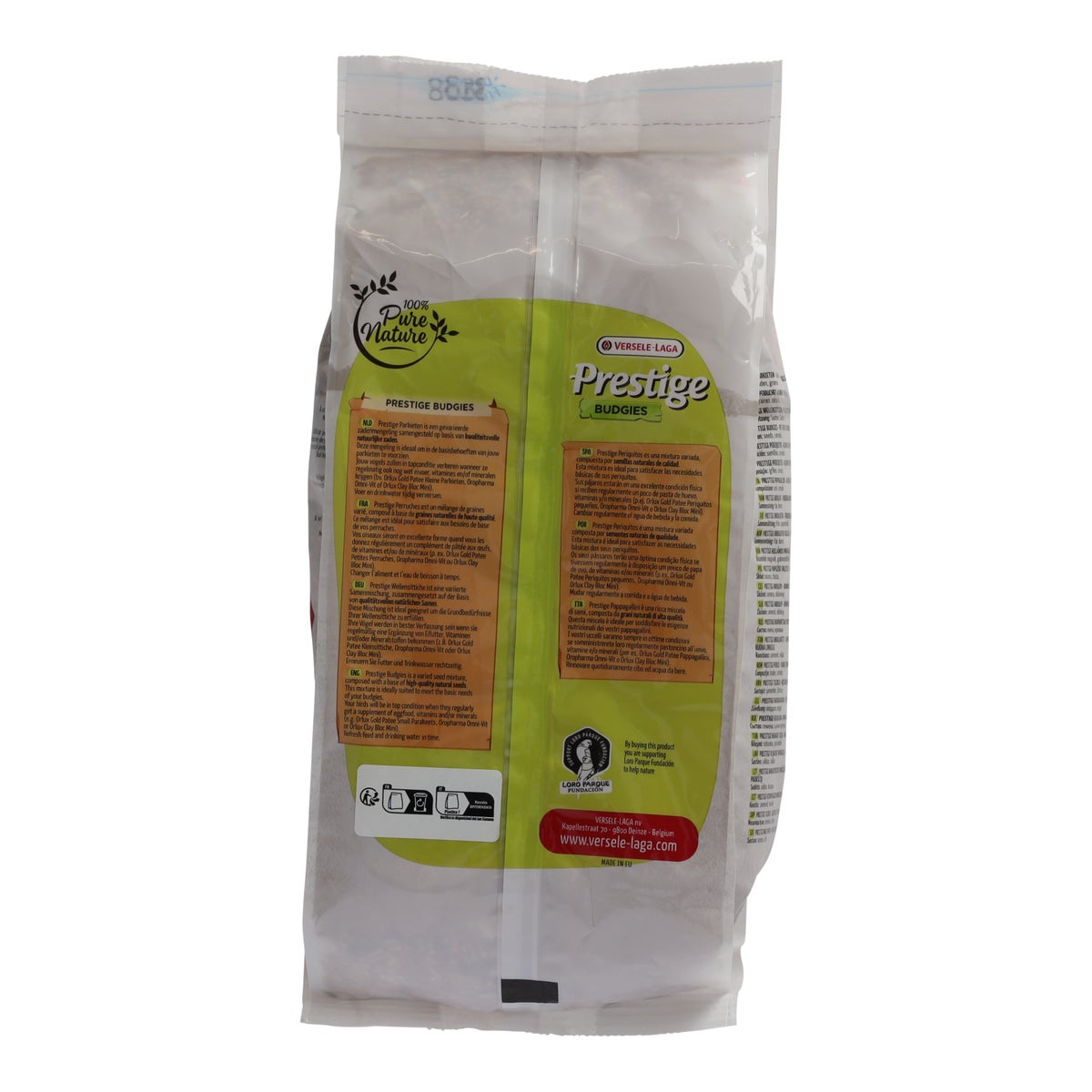 Voer voor parkieten 4 kg Prestige Voer voor parkieten 4 kg Prestige