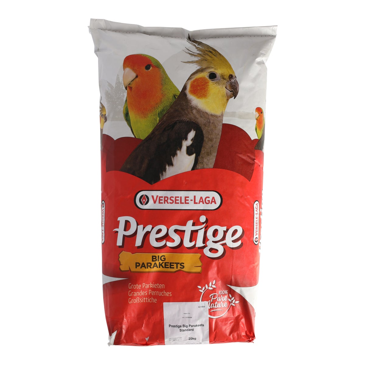 Voer voor grote parkieten 20kg Prestige Voer voor grote parkieten 20kg Prestige