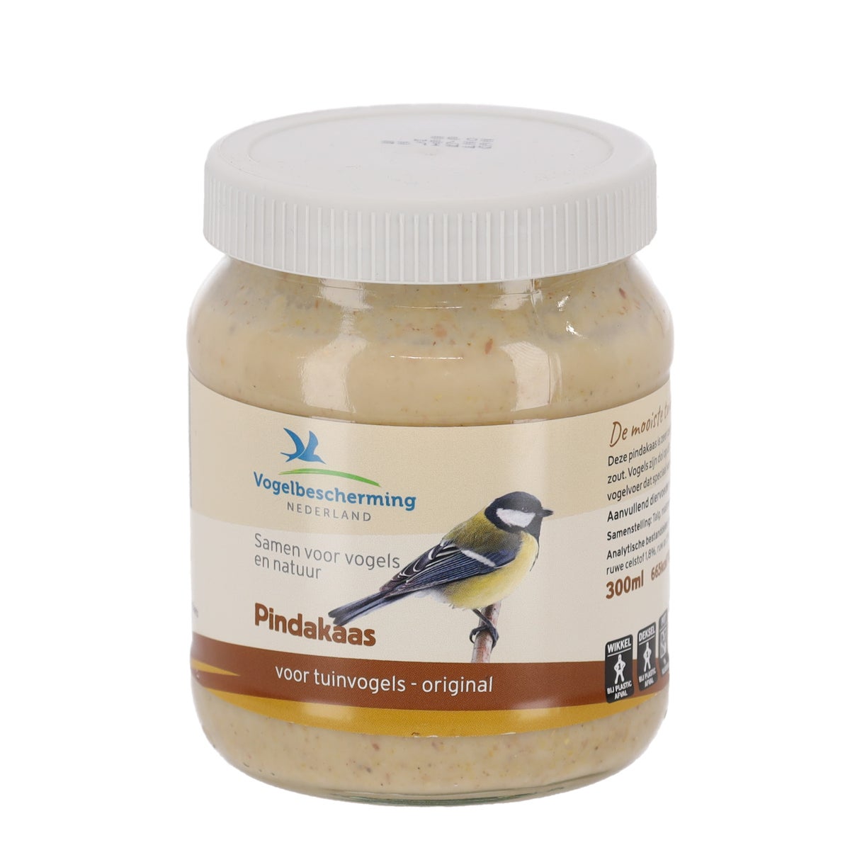 Pindakaas vogel 330gr Pindakaas vogel 330gr