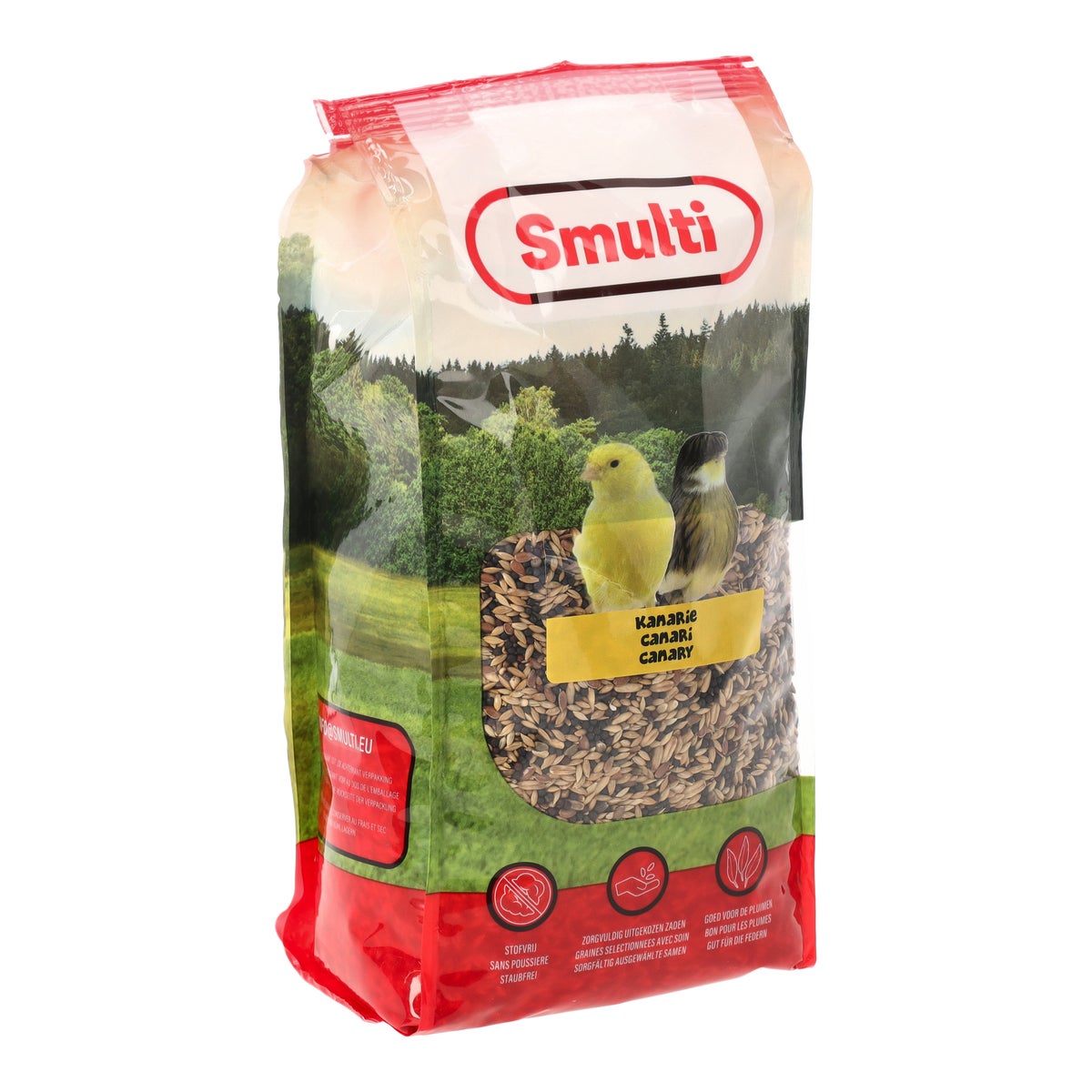Voer vogel kanarie 1kg Smulti Voer vogel kanarie 1kg Smulti