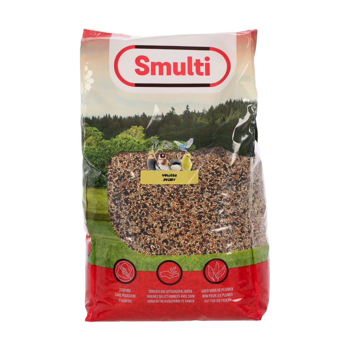 Voer vogel voliere 5kg Smulti Voer vogel voliere 5kg Smulti