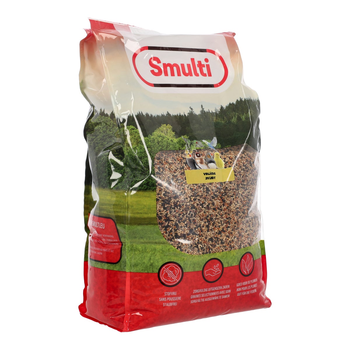 Voer vogel voliere 5kg Smulti Voer vogel voliere 5kg Smulti