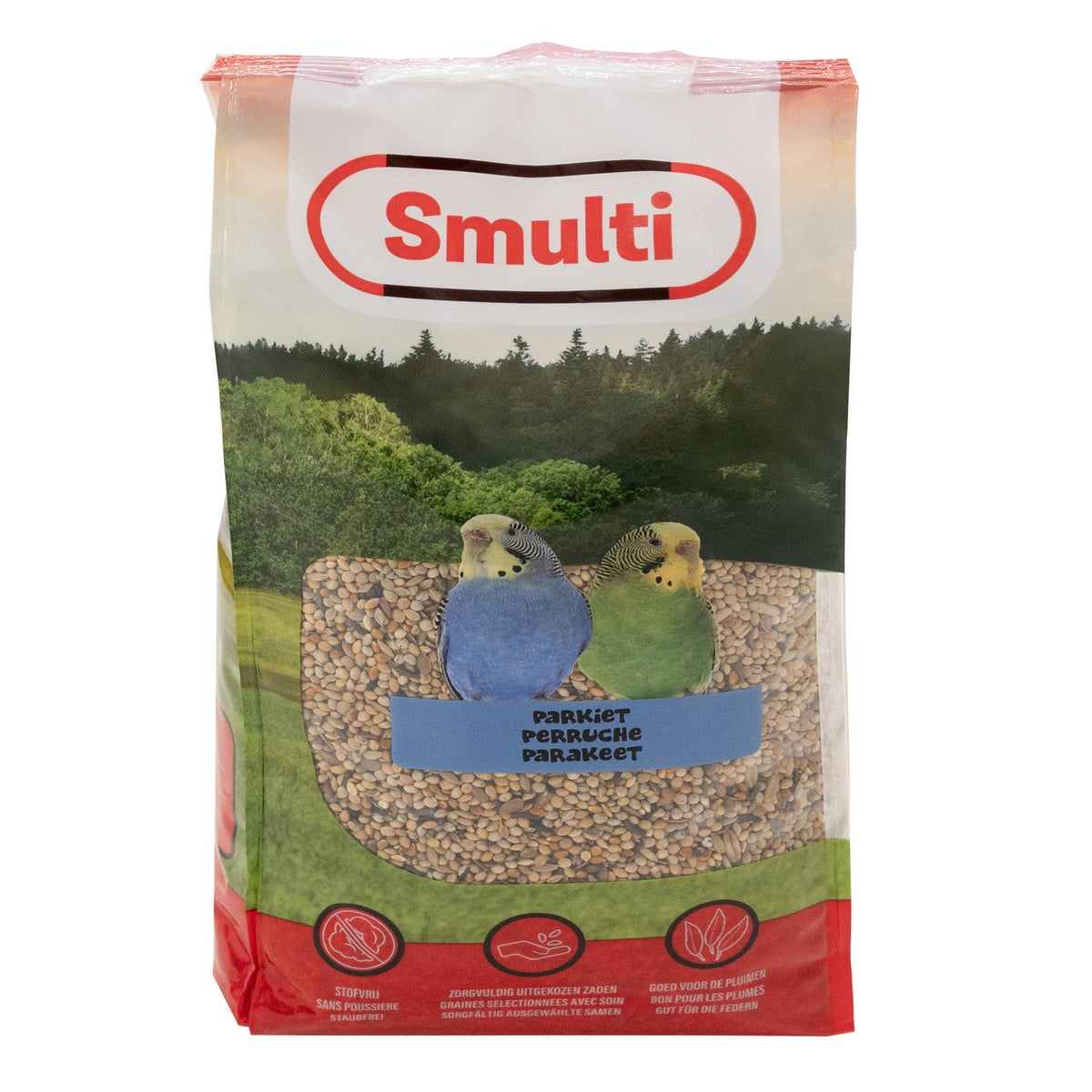 Voer vogel parkiet 5 kg Smulti Voer vogel parkiet 5 kg Smulti