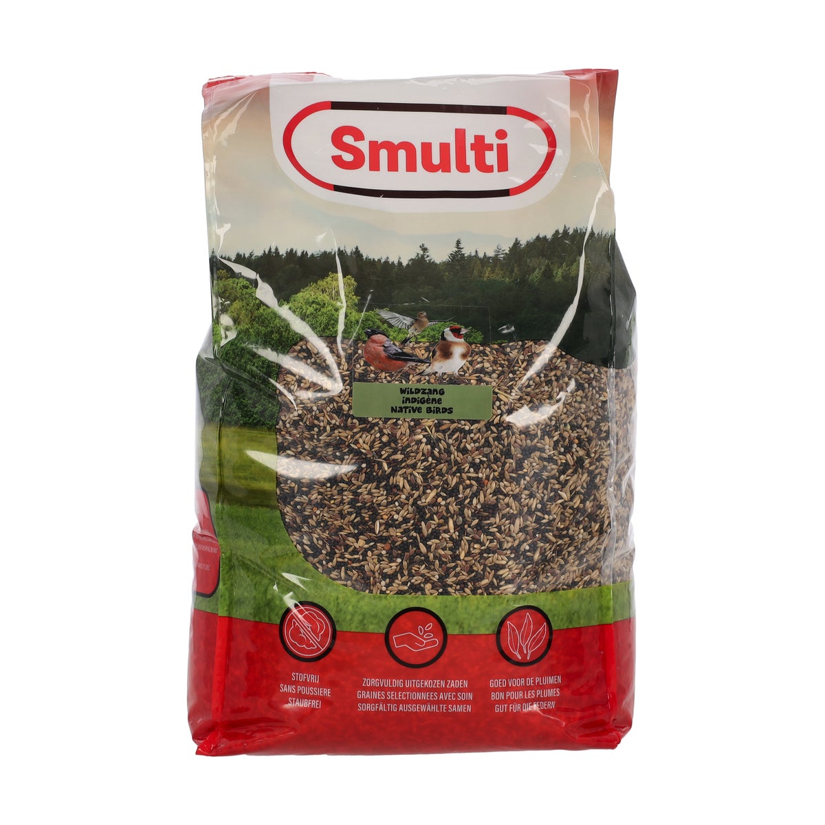 Voer vogel wildzang 5kg Smulti Voer vogel wildzang 5kg Smulti
