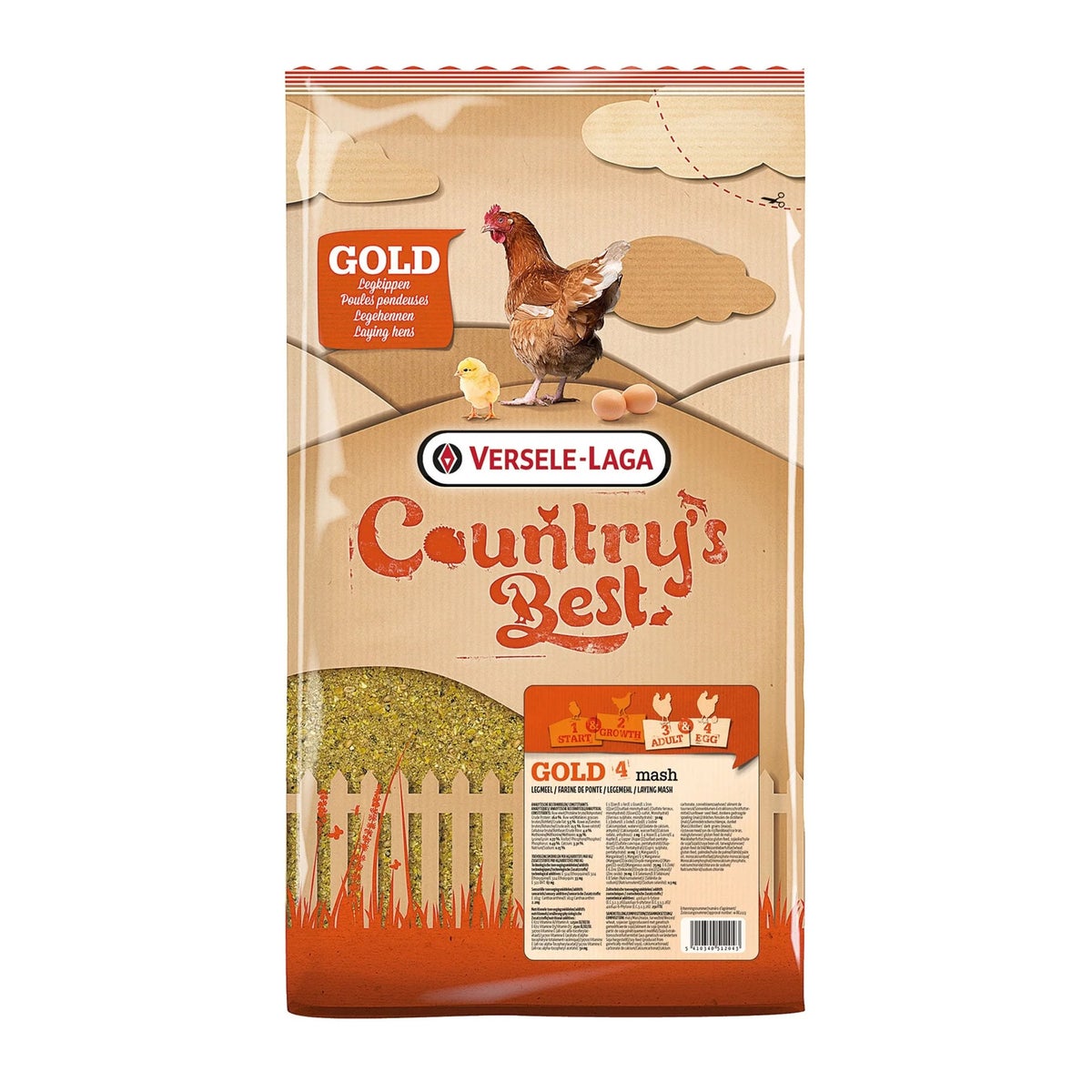 Gold 4 legmeel 20 kg countrys best Gold 4 legmeel 20 kg countrys best