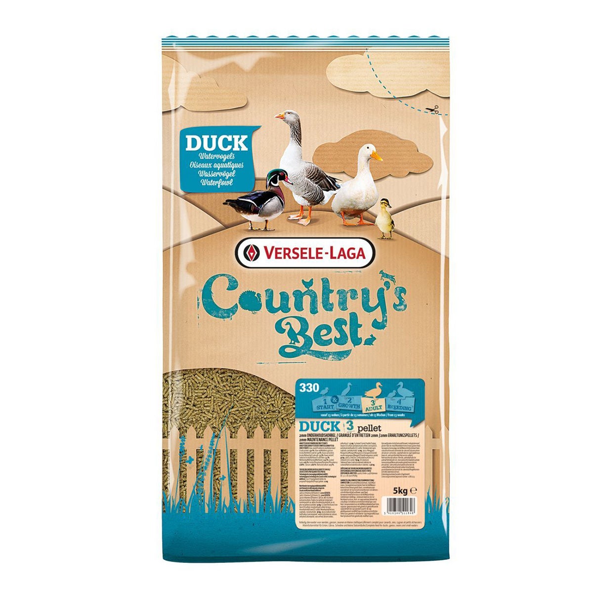 Duck 3 pellet 5 kg country's best Duck 3 pellet 5 kg country's best
