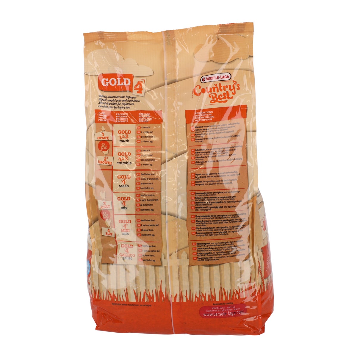 Voer pluimvee legkorrel 5 kg Country Best Voer pluimvee legkorrel 5 kg Country Best