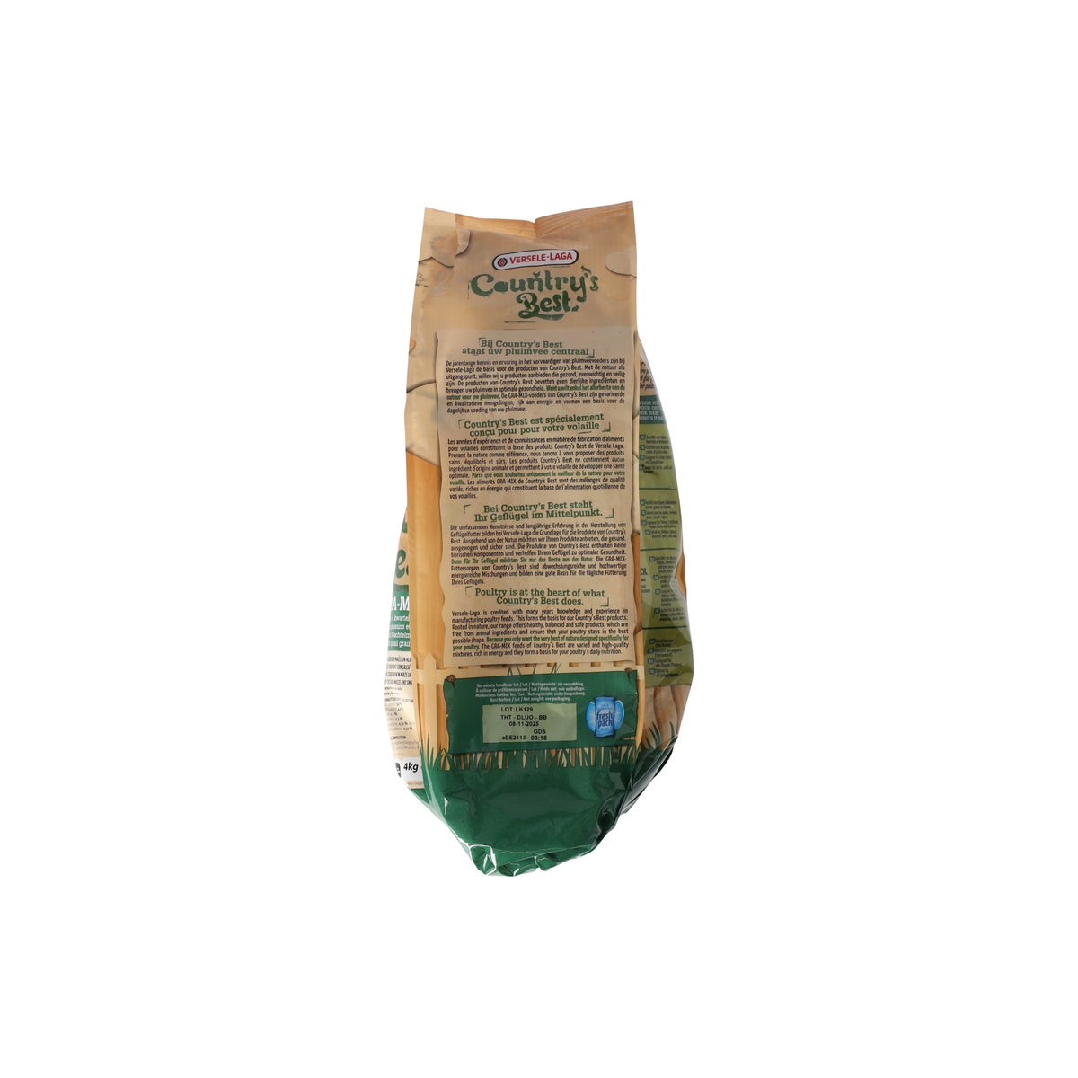 Voeder voor pluimvee, kuikens en kwartels 4 kg Voeder voor pluimvee, kuikens en kwartels 4 kg