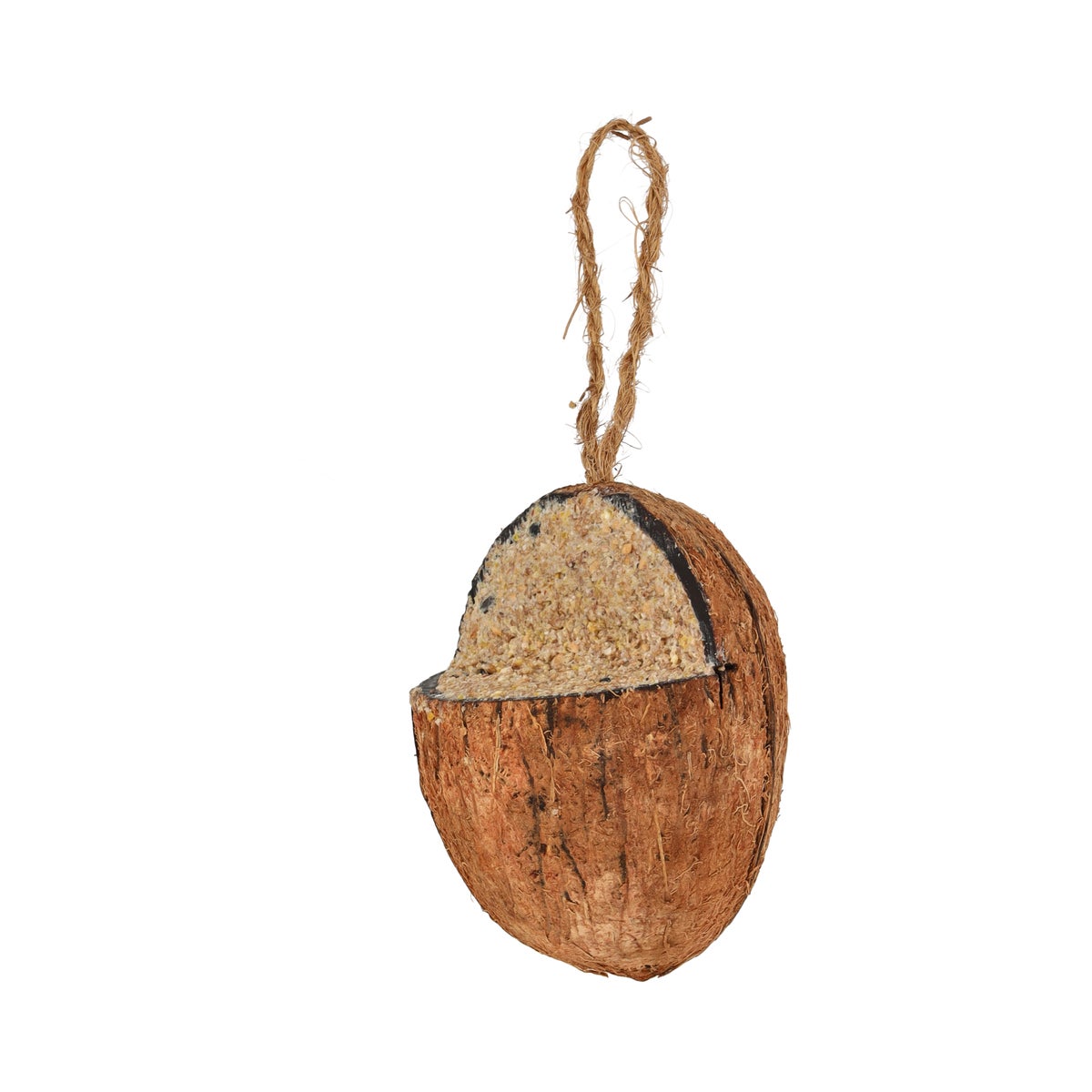 Cocosnoot platform met vet en wintervoer Smulti Cocosnoot platform met vet en wintervoer Smulti