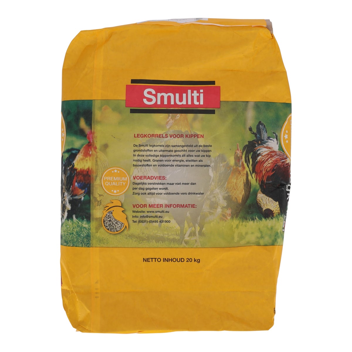 Smulti premium legkorrel 20kg Smulti premium legkorrel 20kg