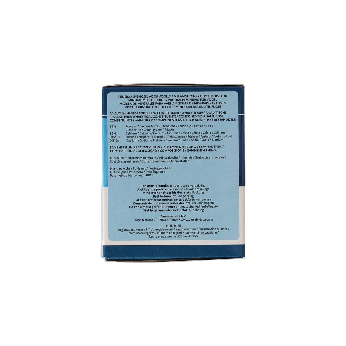 Mineraalblok groot 400gr Mineraalblok groot 400gr