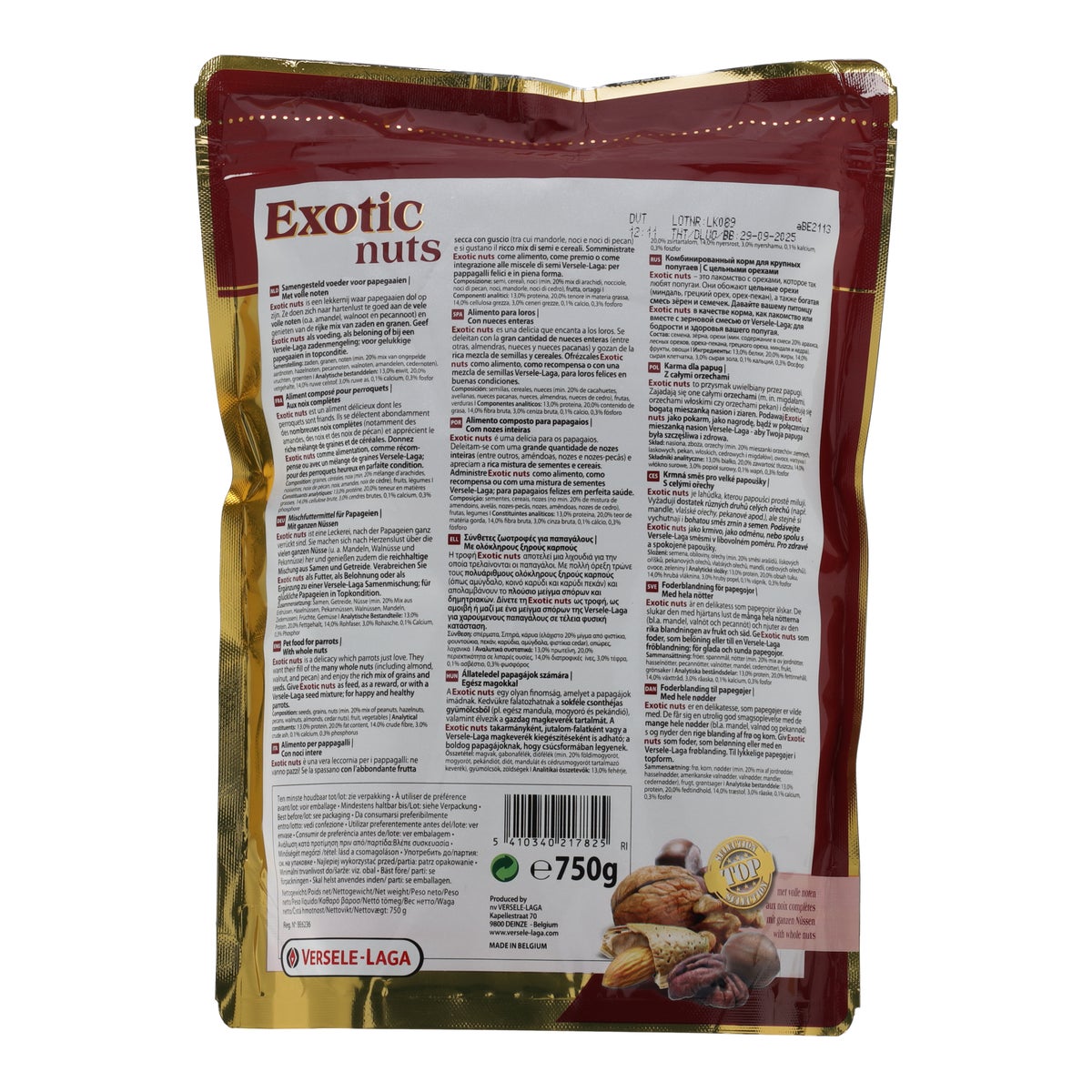 Snack exotische noten mix 0.75kg Snack exotische noten mix 0.75kg
