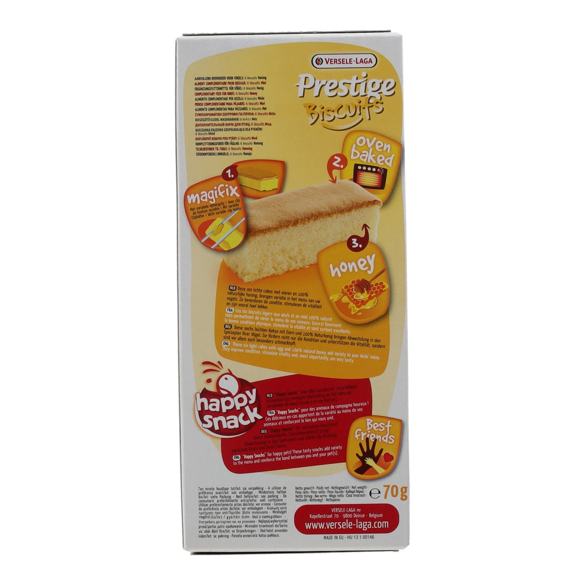 Snack bischuits honing 6 stuks Prestige Snack bischuits honing 6 stuks Prestige