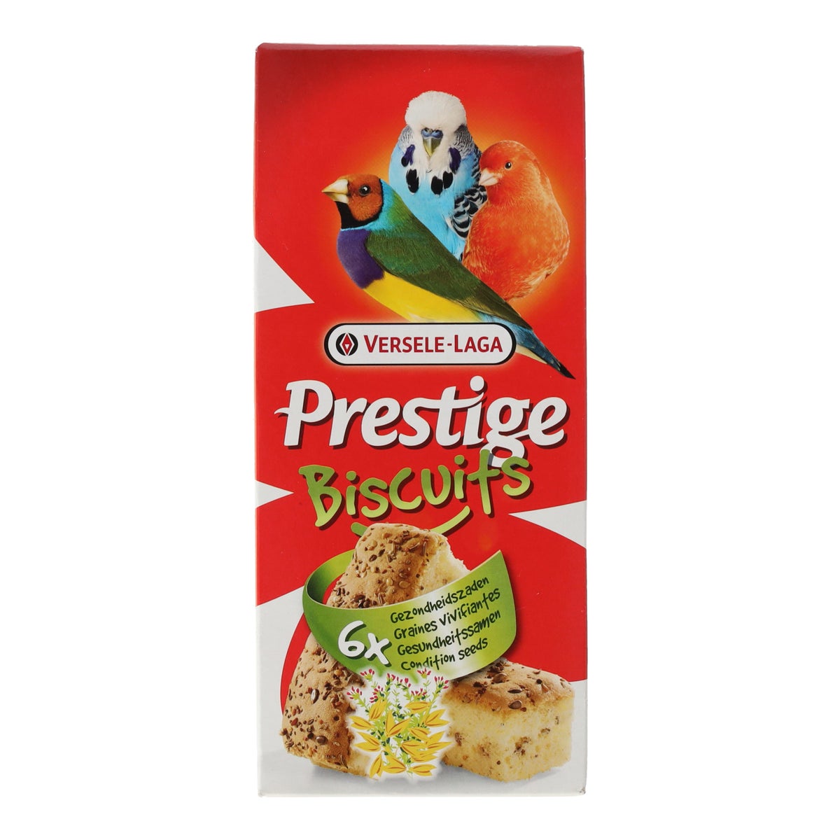 Snack biscuits zaden 6 stuks Prestige Snack biscuits zaden 6 stuks Prestige