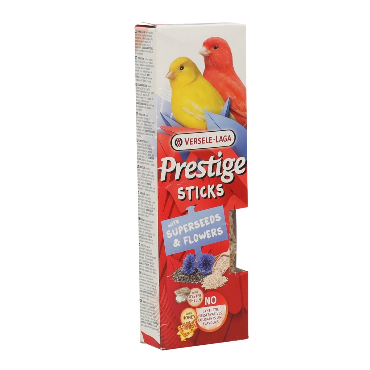 Stick kanarie superzaden met bloemen 2st. Stick kanarie superzaden met bloemen 2st.