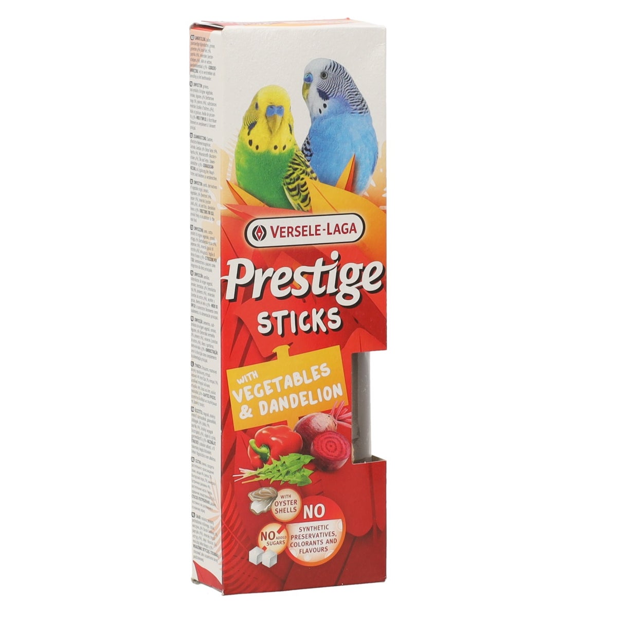 Stick parkiet groenten 2 stuks Stick parkiet groenten 2 stuks