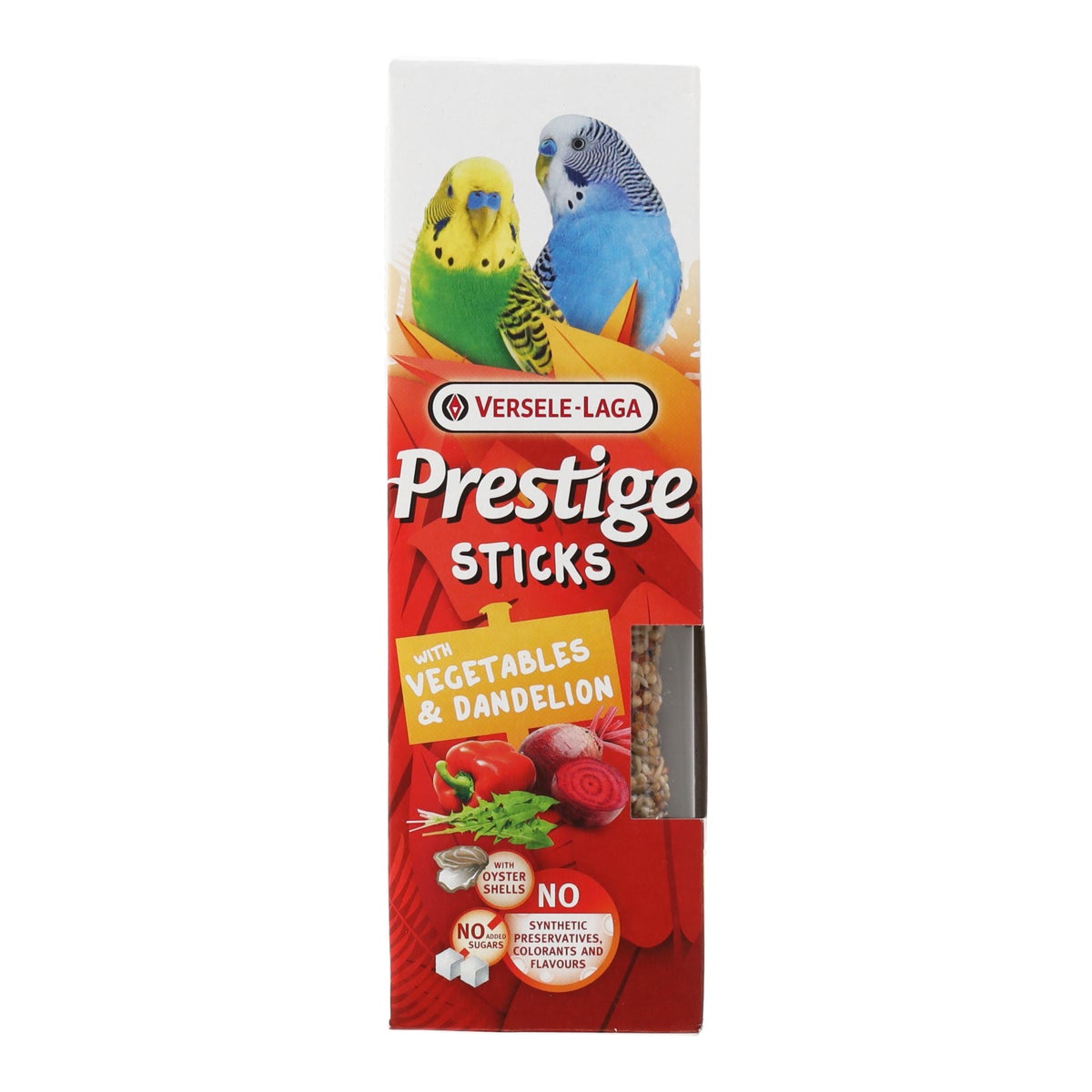 Stick parkiet groenten 2st. Stick parkiet groenten 2st.