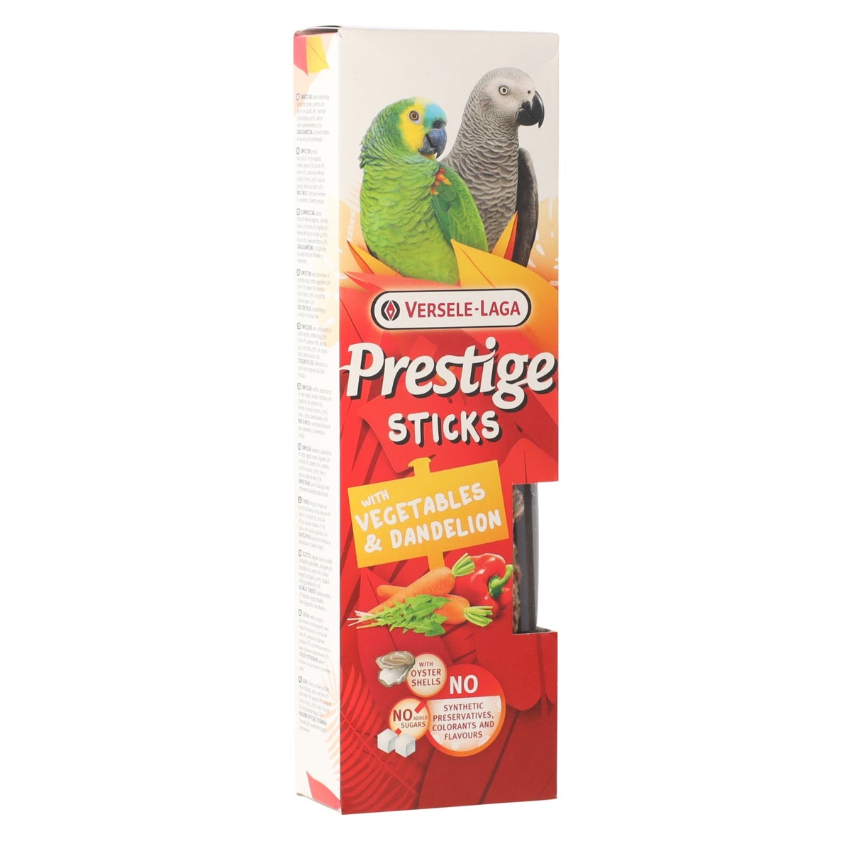 Stick parkiet+papegaai groenten 2st. Stick parkiet+papegaai groenten 2st.