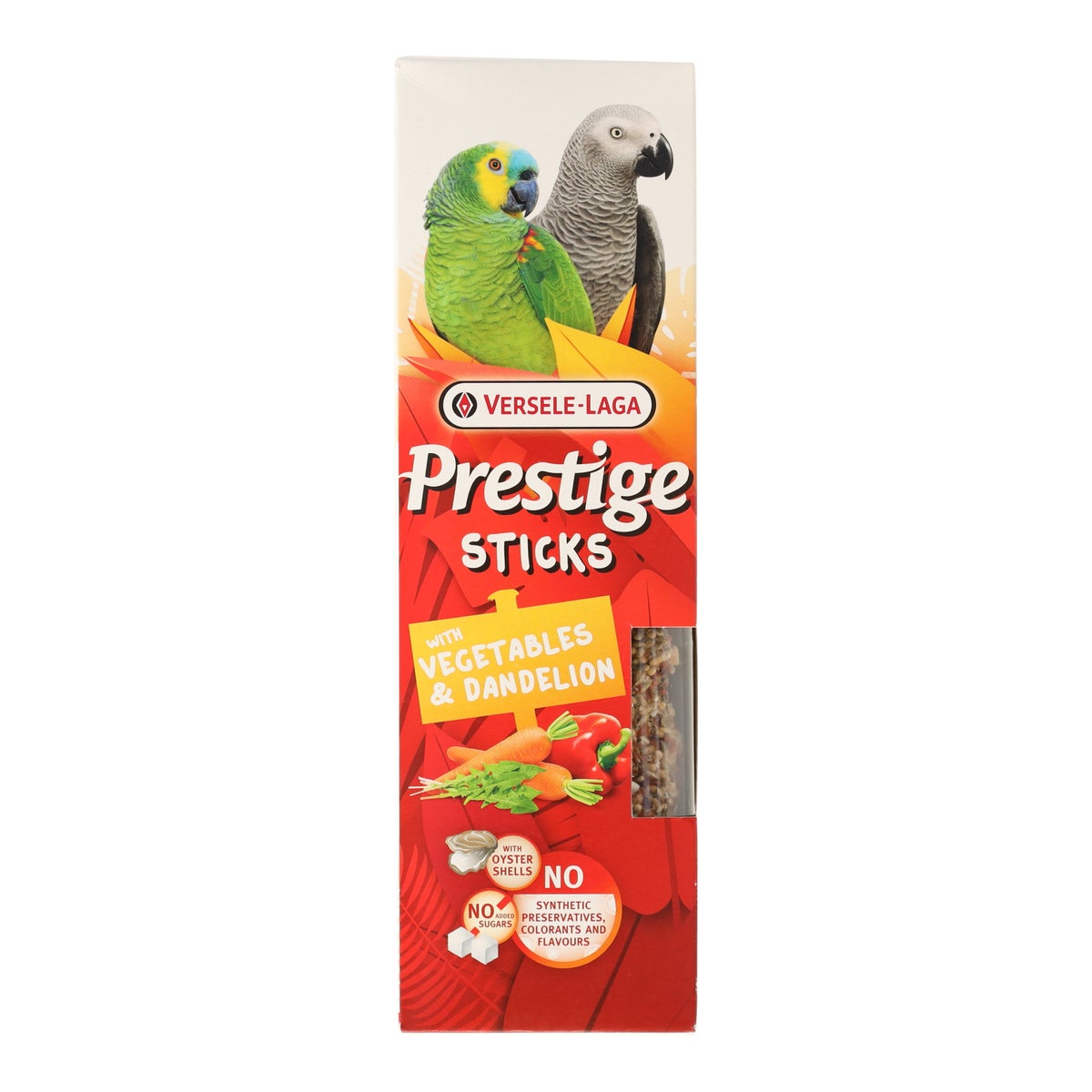 Stick parkiet en papegaai groenten 2 stuks Stick parkiet en papegaai groenten 2 stuks