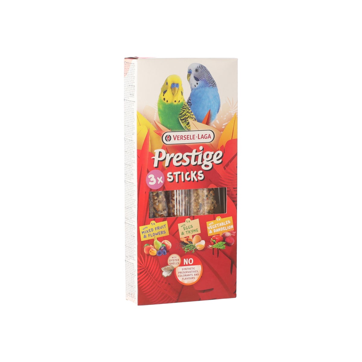 Sticks parkiet variety pack 3 st Sticks parkiet variety pack 3 st