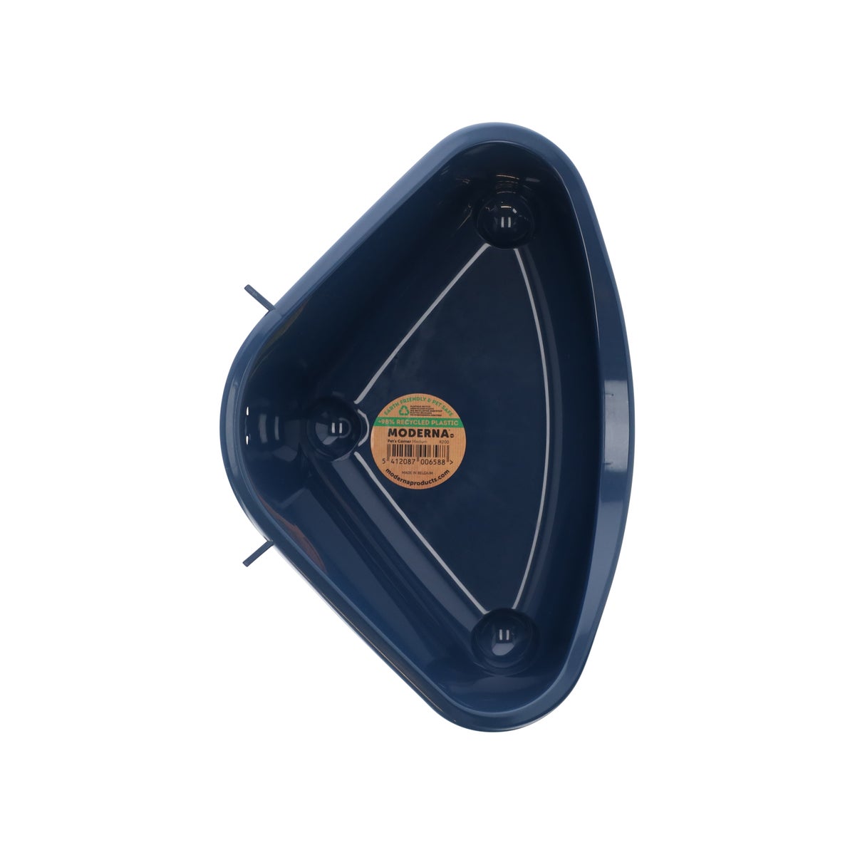 Knaagdiertoilet hoek medium blauw Knaagdiertoilet hoek medium blauw