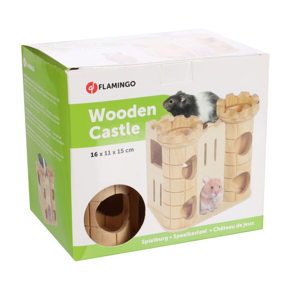 Speelkasteel knaagdier Robin 16 x 11 x 15 cm Speelkasteel knaagdier Robin 16 x 11 x 15 cm