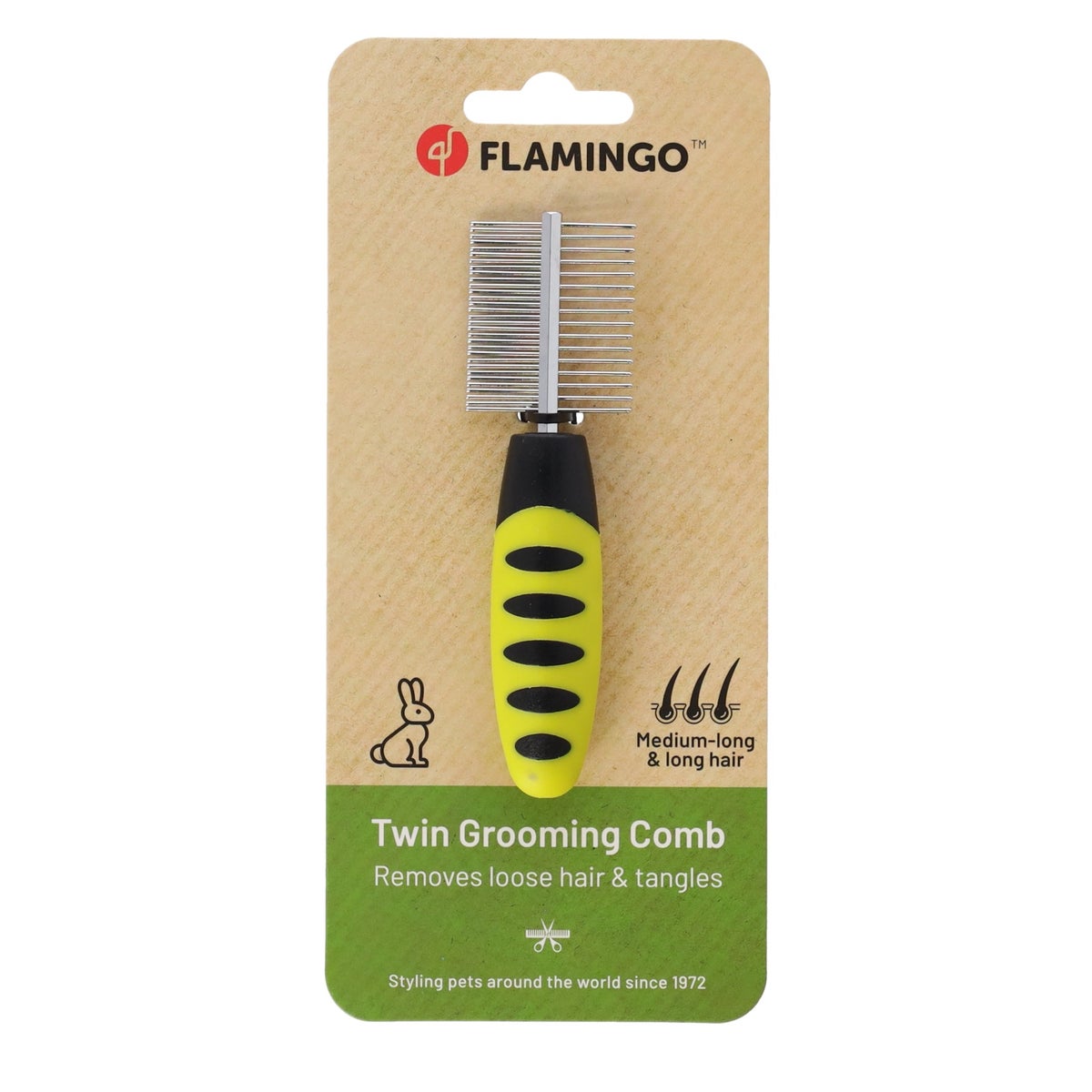 Kam dubbel handvat knaagdier Kam dubbel handvat knaagdier