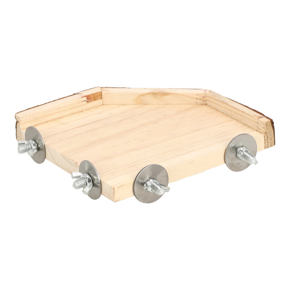 Knaagdier hoek plateau hout 17 cm Knaagdier hoek plateau hout 17 cm