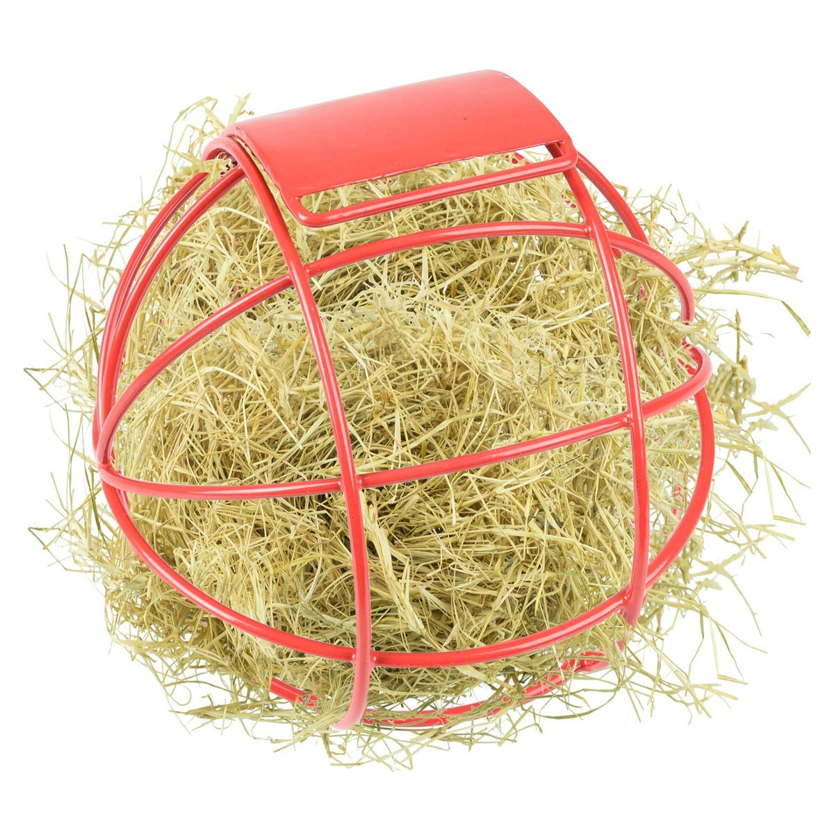 Voerbal Dre rood 10 cm Voerbal Dre rood 10 cm