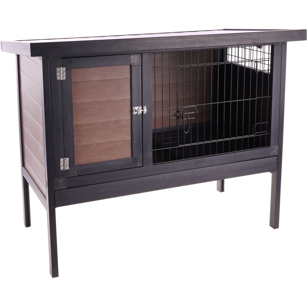 Konijnenhok ramos bruin 113cm Konijnenhok ramos bruin 113cm