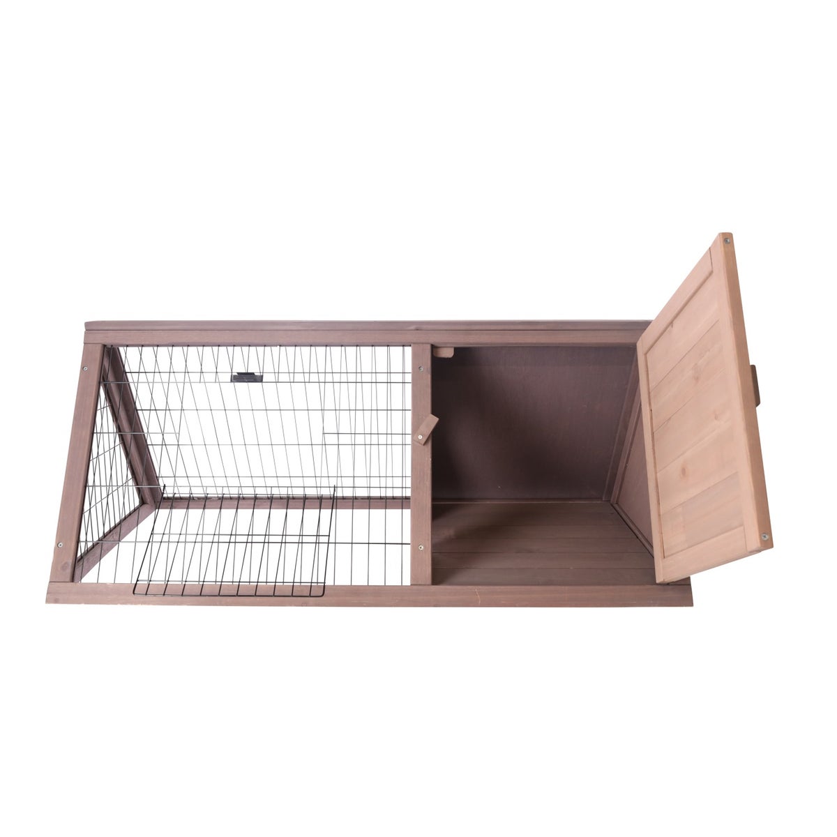 Konijnenren 97 x 50 x 41 cm taupe Konijnenren 97 x 50 x 41 cm taupe