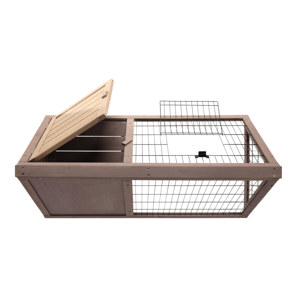Konijnenren 97 x 50 x 41 cm taupe Konijnenren 97 x 50 x 41 cm taupe