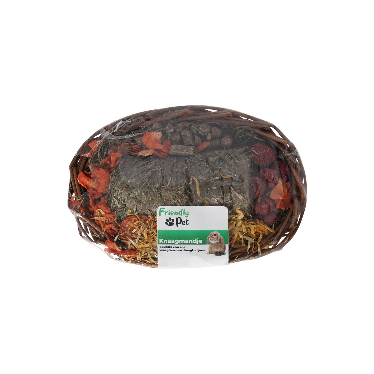 Snack knaagdier knaagmandje 350 gr Snack knaagdier knaagmandje 350 gr