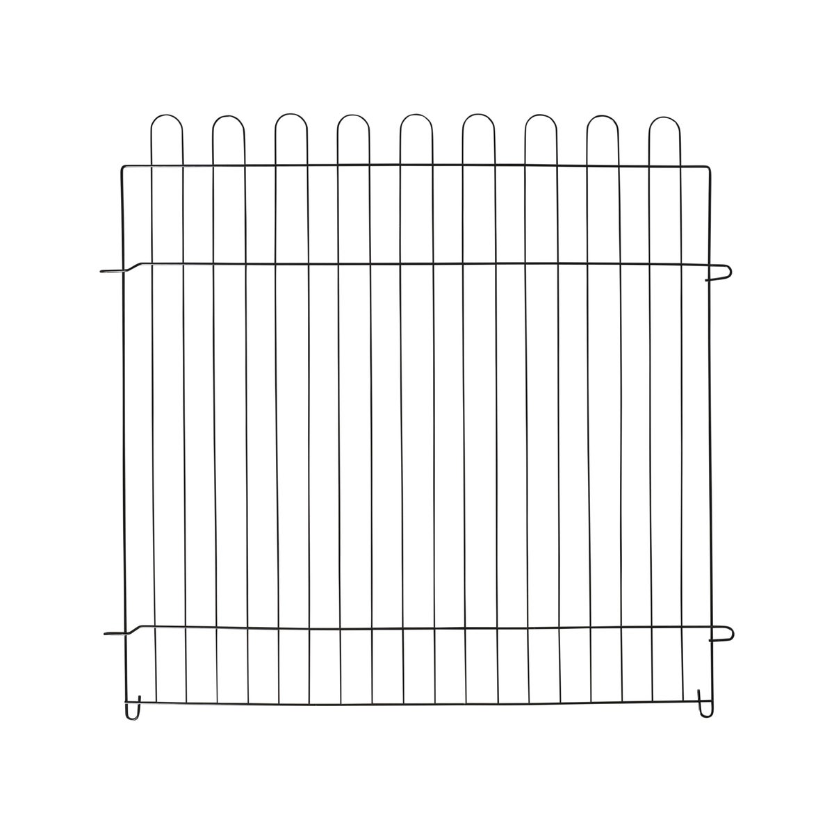 Buitenren konijn zwart Buitenren konijn zwart