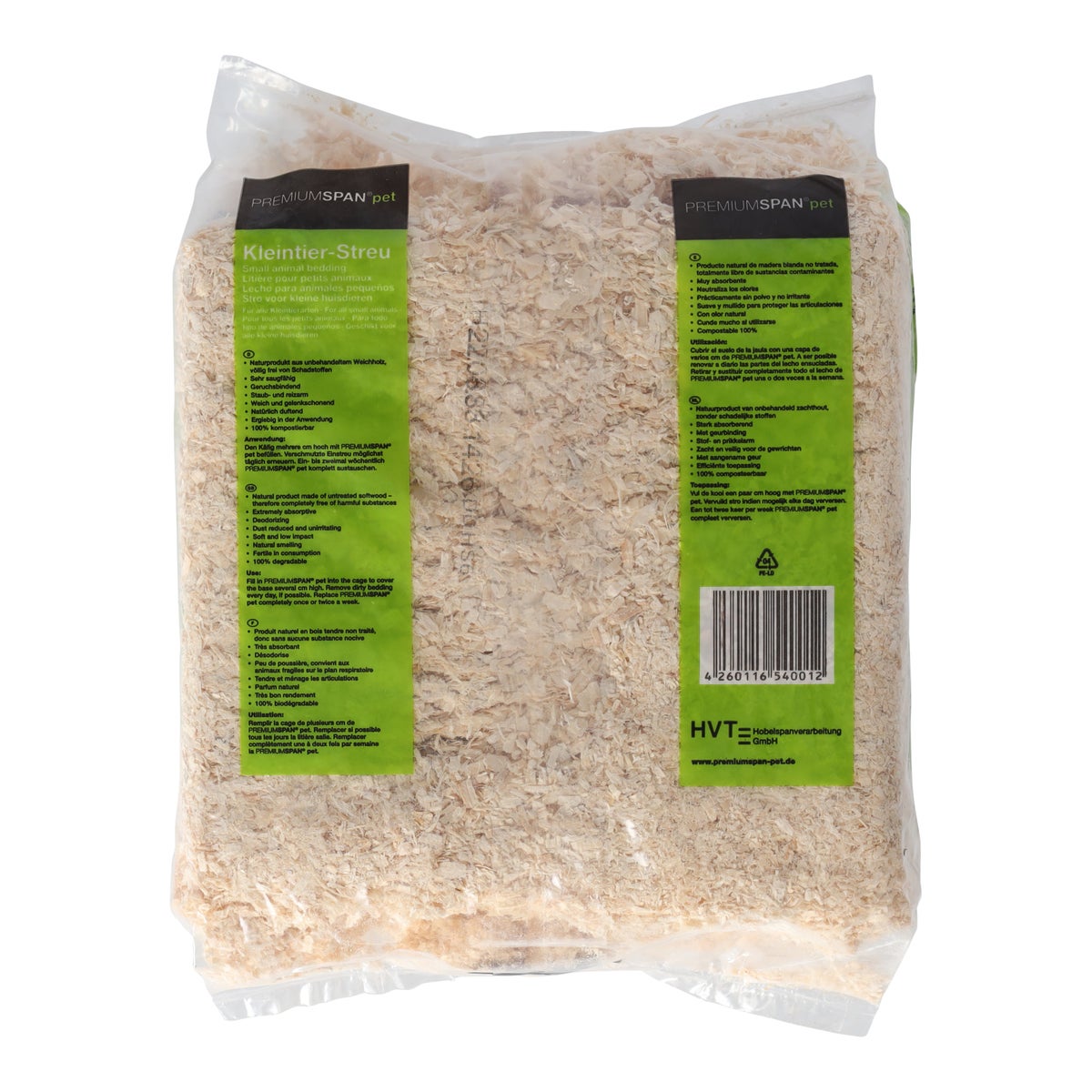 Houtvezel 15L premiumspan Houtvezel 15L premiumspan