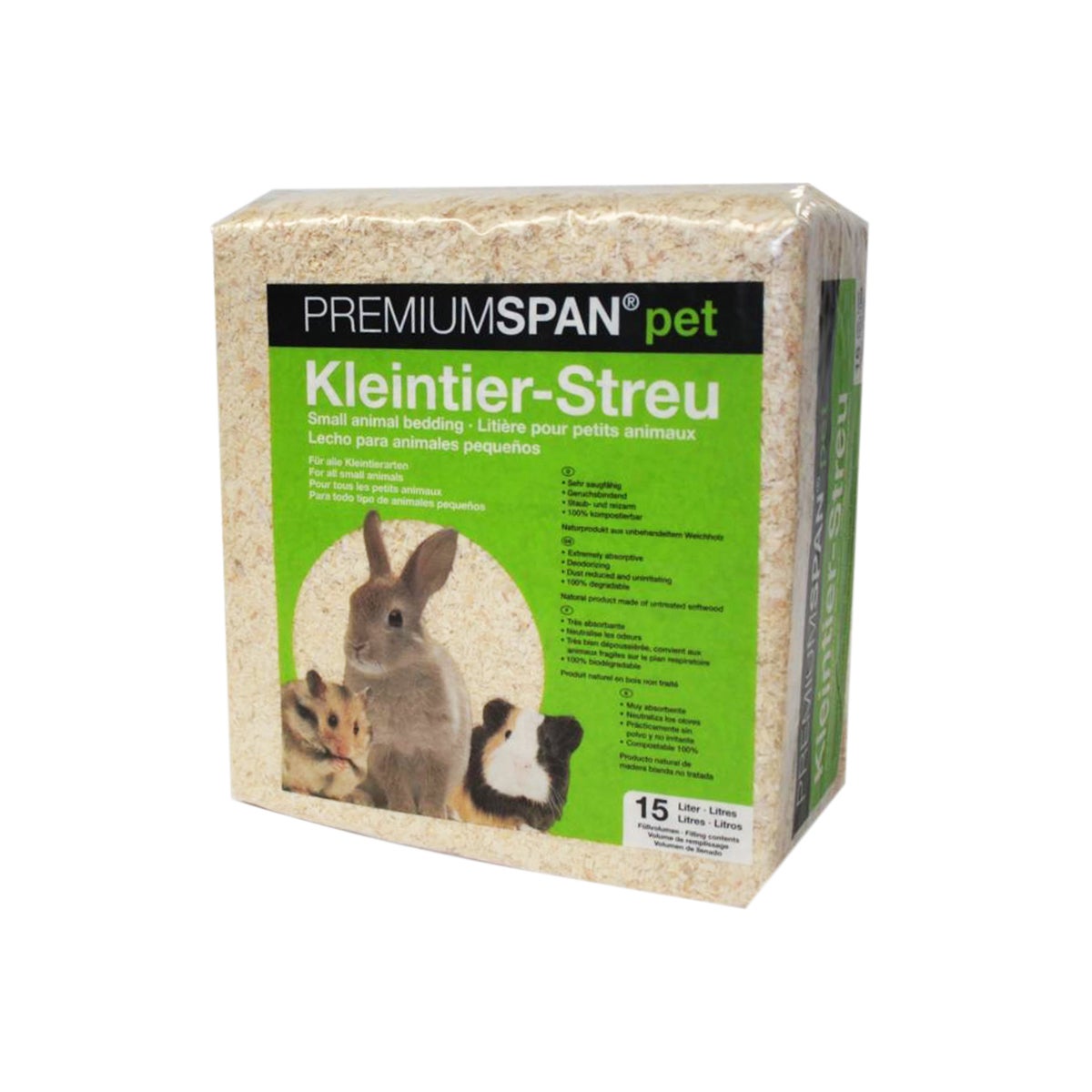 Houtvezel 15L premiumspan Houtvezel 15L premiumspan