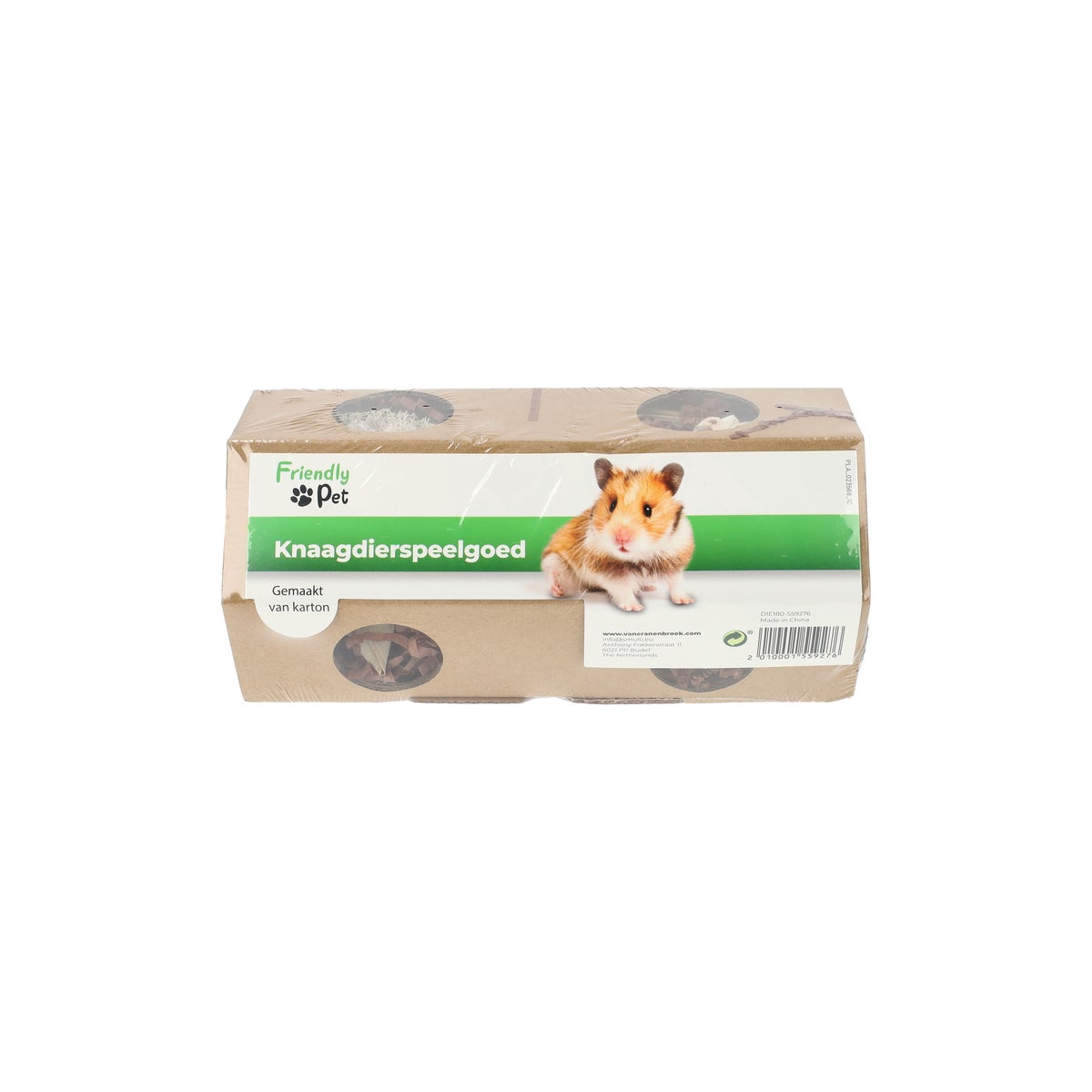 Knaagdierenspeelgoed speeldoos 20 x 10 x 8,5 cm Friendly Pet Knaagdierenspeelgoed speeldoos 20 x 10 x 8,5 cm Friendly Pet