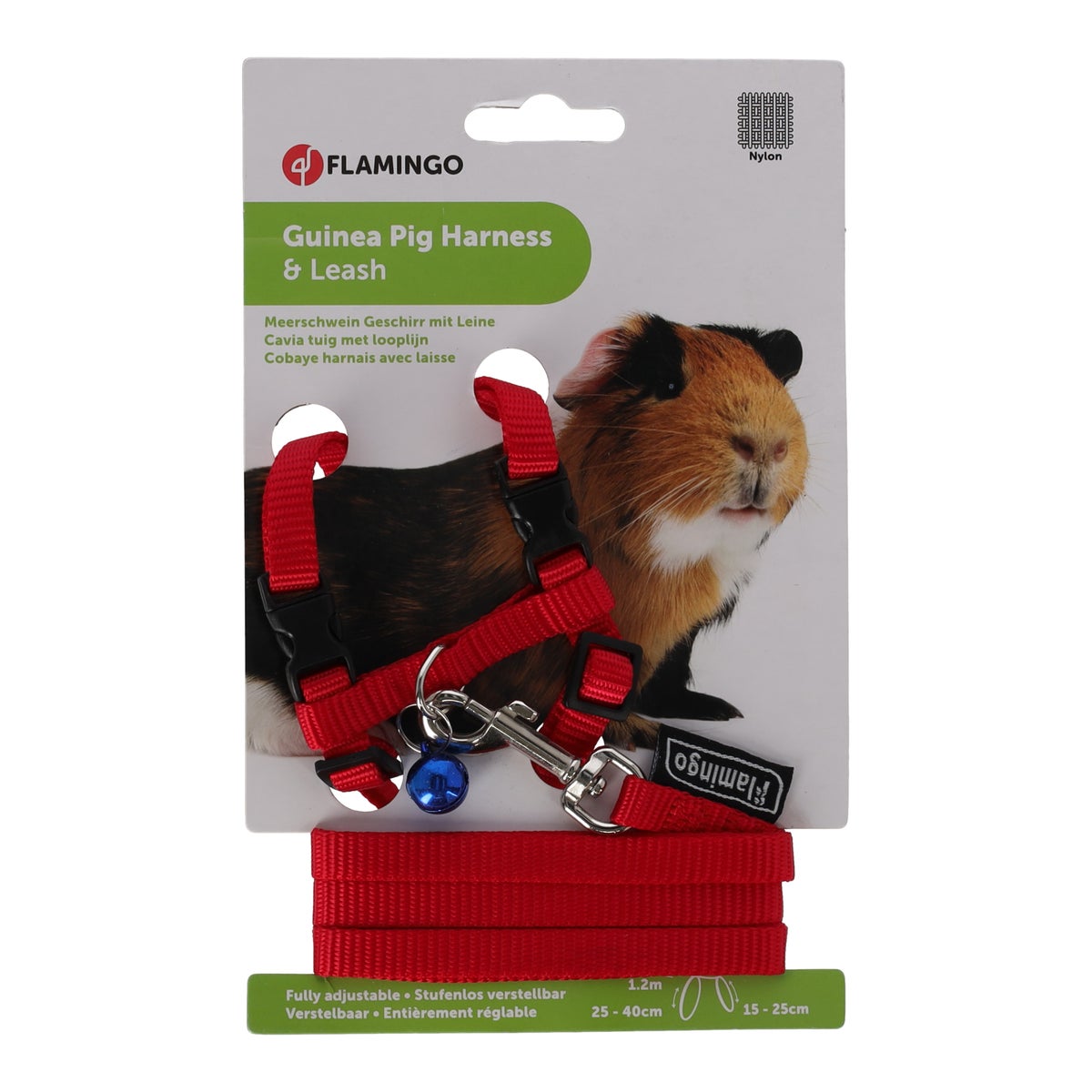 Caviatuig met looplijn 15/25 cm assorti Caviatuig met looplijn 15/25 cm assorti